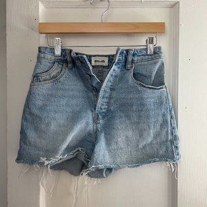 Rollas High Waisted Denim SHorts